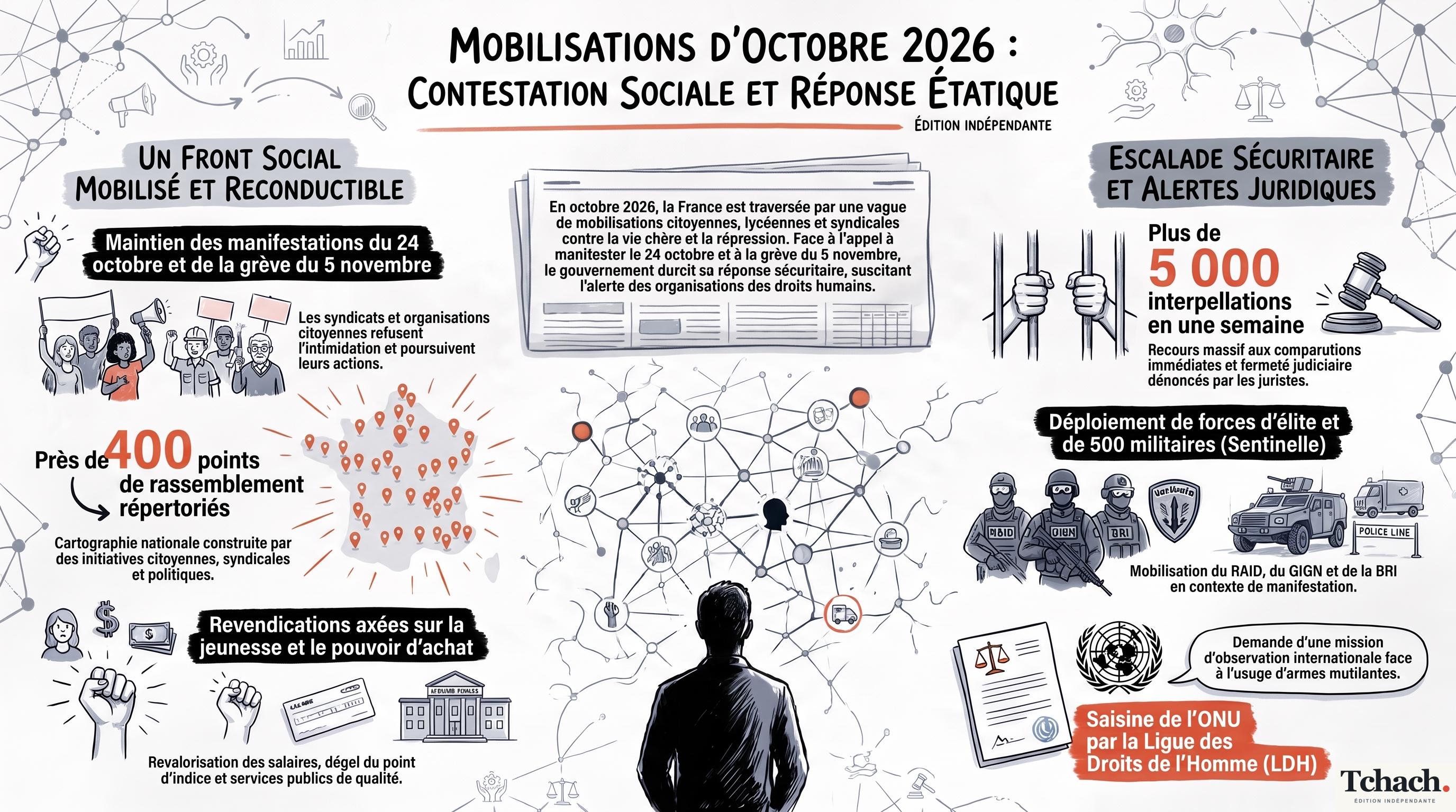 L'armée contre la jeunesse : la LDH demande à l'ONU une mission d'observation en France